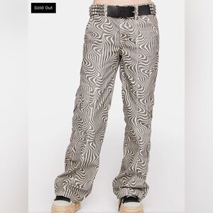 Y2K PRINTED CARGO PANTS